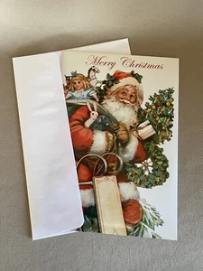 “Merry Christmas”Christmas Greeting Card & FREE CD With 16 Songs, 8” X 5 1/2”New - Picture 1 of 3