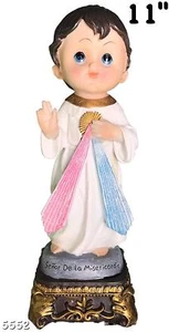 Figura Señor de la Misericordia Divina Misericordia Jesucristo con Luz 11" - Imagen 1 de 4
