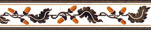 Wandbild Keramik Backsplash Jugendstil Bordüre Fliese #549 - Bild 1 von 1