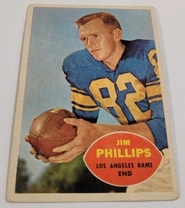 1960 Topps #66 Jim Phillips Los Angeles Rams - Picture 1 of 2