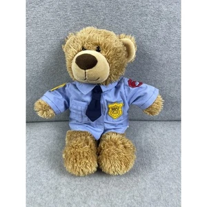 Build A Bear Police Officer Bear Plush Stuffed Animal 14" - Picture 1 of 5