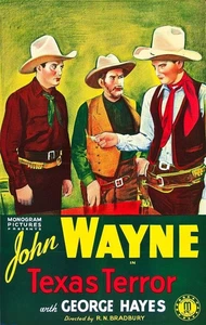 16mm TEXAS TERROR (1935) b/w JOHN WAYNE Western Feature Film. - Picture 1 of 16