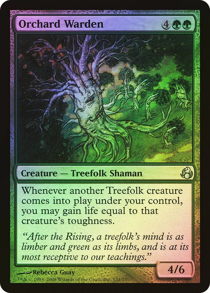 MTG FOIL Orchard Warden  - Morningtide #131 - Image 1 of 1