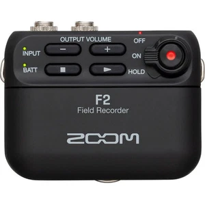 Zoom F2 Ultracompact Portable Field Recorder with Lavalier Microphone - Photo 1/7