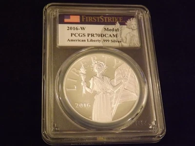 2016-W       American Liberty    MEDAL  First Strike       PCGS   PR 70 - Image 1 of 2