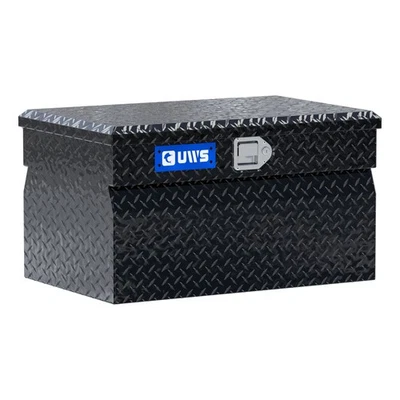 UWS 30" Utility Chest Box Tool Box Heavy Packaging EC20132 Gloss Black Aluminum Foto 1 de 4