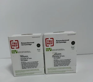2 Tru Red do HP Tri-Color F6U63AN HP 63XL TRF6U63AN Zszywki Wkład atramentowy - Zdjęcie 1 z 4