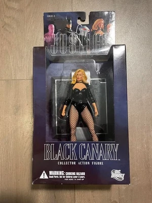 Figura de acción Black Canary Justice League Alex Ross Serie 2 DC Direct Sin usar, en caja Foto 1 de 2