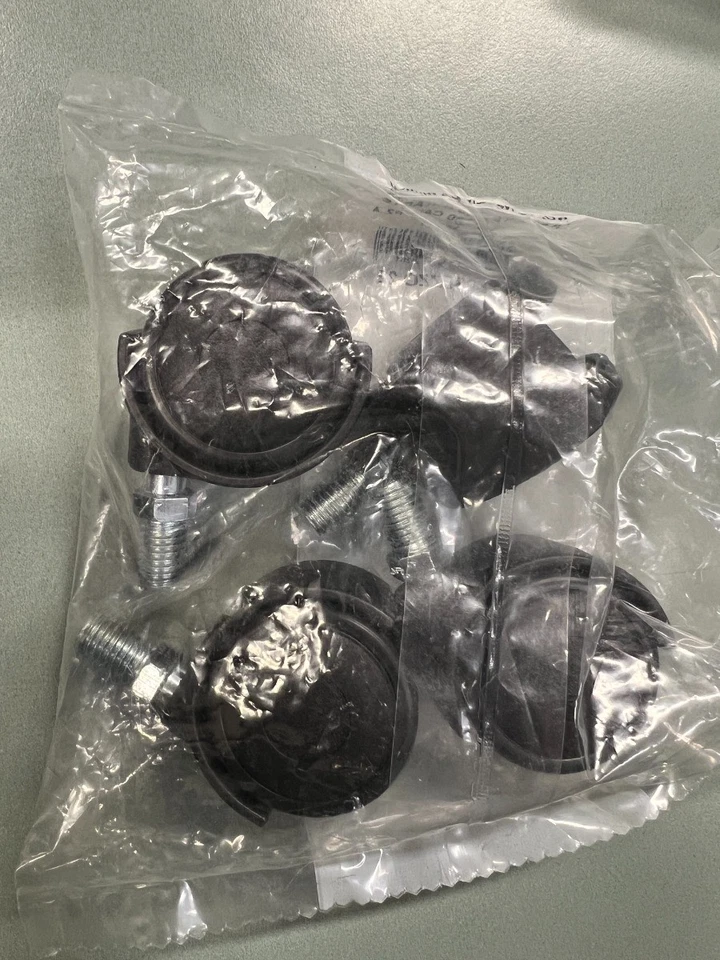 SACAR - RUOTA NJLON mm40 FILETTATURA M10x15 MM CONF.PZ.4 - Immagine 1 di 1