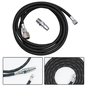 Airbrush Accessory 5 9ft Nylon Hose Compatible with Standard Compressors - Picture 1 of 9