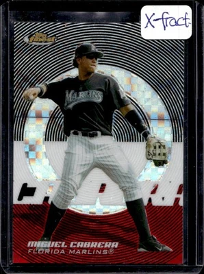 2005 Finest Miguel Cabrera X Fractors #29/250 - Image 1 of 2