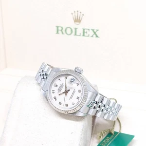 Rolex 26mm Oyster Perpetual Ivory Arabic Lady Datejust REF: 69174 (S Series) - Picture 1 of 4