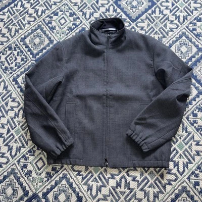 THEORY Dark Grey Zip Thru Funnel Neck Spring Jacket Bomber NEW RRP £430 - Image 1 of 4