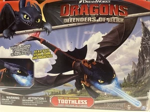 Dreamworks HTTYD Defenders Of Berk Fire Breathing Toothless New In Package - Picture 1 of 2