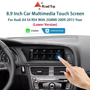 Kit de reacondicionamiento inalámbrico UP Carplay radio de coche estéreo para Audi A4 S4 MMI2G 2009-2015 - Imagen 1 de 9
