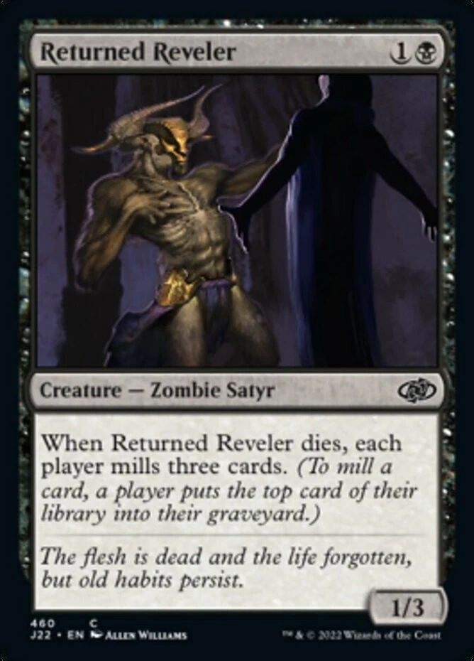 x1 Returned Reveler - Jumpstart 2022 - NM - MTG - Image 1 of 1