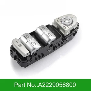 Power Window Switch Black(White Light)for Mercedes-Benz W213 E-Class 2139054803/ - Picture 1 of 15
