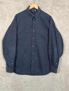 Versace Button up Shirt mens XL Cotton Blue - Picture 1 of 12