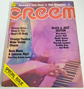 Vintage CREEM Classic Rock Magazine November 1972 ALLMAN BROS - Bild 1 von 4
