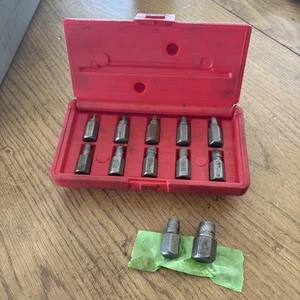 Matco Tools SEXS10 10 piece Hexagonal Head Multi Spline Screw Extractor Set +2 - Picture 1 of 6