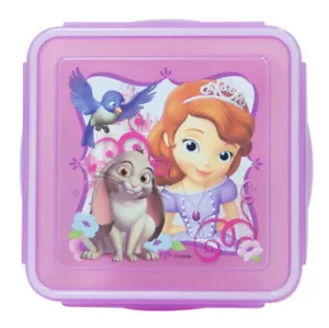 NUEVO ZAKI DISNEY SOFIA EL PRIMER CONTENEDOR DE PLÁSTICO PARA ALMUERZO CAJA - Imagen 1 de 1