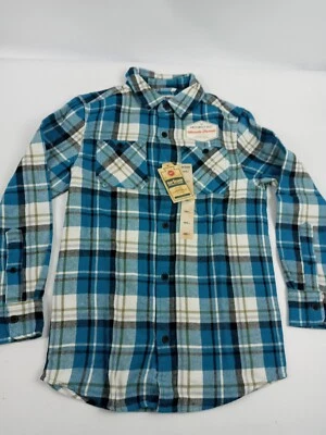 Camisa Urban Pipeline Niños Talla Pequeña Ultimate Franela Verde A Cuadros Manga Larga Foto 1 de 4