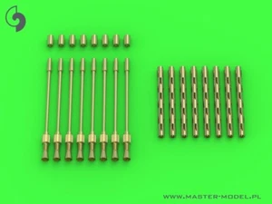 Master 1/32 British Avro Lancaster Brownings .303 Cal Set (8pcs) for HK Models - Picture 1 of 1