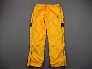 West Virginia Mountaineers Pants Mens Medium Yellow Blue Lined Athletic NCAA