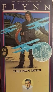 The Dawn Patrol (1987, VHS) KEY VIDEO Errol Flynn FREE SHIP - Picture 1 of 3