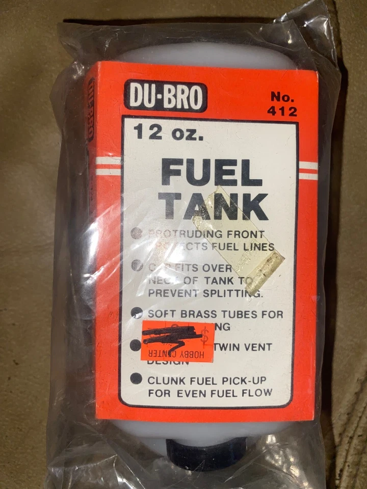 Du-Bro #412.    12 Oz Fuel Tank - Image 1 of 1