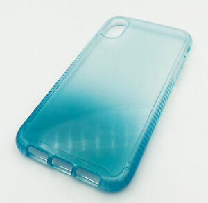 Tech21 Pure Ombre Hardshell Tough Thin Case Cover for iPhone XR - Turquoise