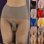 Transparent Body Stocking Sleepwear for Men Sexy See Through Pantyhose