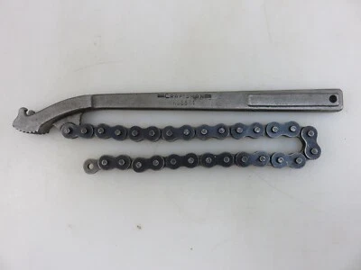 Craftsman 5571 Chain Pipe Wrench 11" Long Vintage made In USA - Image 1 of 4