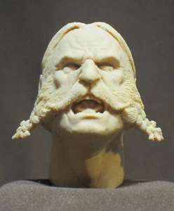 A-52 CUSTOM PIRATE RESIN UNPAINTED HEAD SCULPT Action figures 1/6 Scale - Foto 1 di 2
