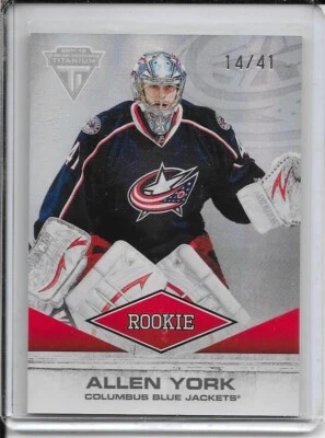 2011-12 Panini Titanium Allen York Rookie # 155 #d/41 - Image 1 of 2
