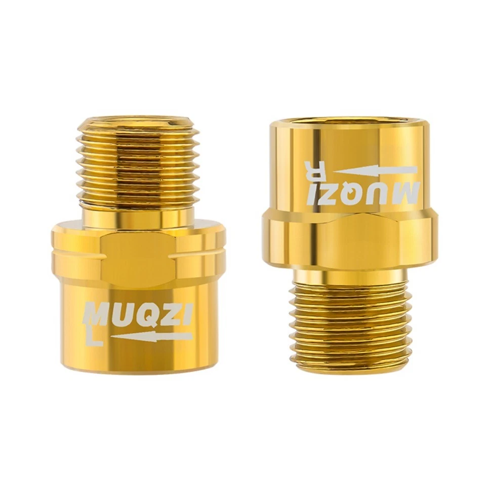 1 par de extensores de pedal para pedales de 9/16 pulgadas MTB bicicleta pedal adaptador extendido EE. UU. Foto 1 de 4