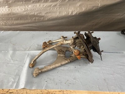 1986 Suzuki Quadracer 250 LT250R right a-arm front suspension Complete Assembly - Image 1 of 4