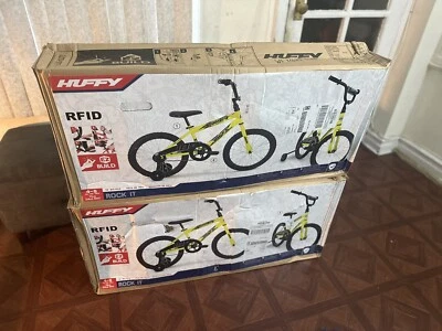 18 in. Bicicleta Rock It Niños para Niños de 4 años en adelante, Niño, Polvo Neón Amarillo Foto 1 de 4