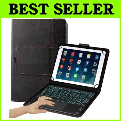 Capa teclado TouchPad para 9",9.7",10.1",10.2",10. - Imagem 1 de 4