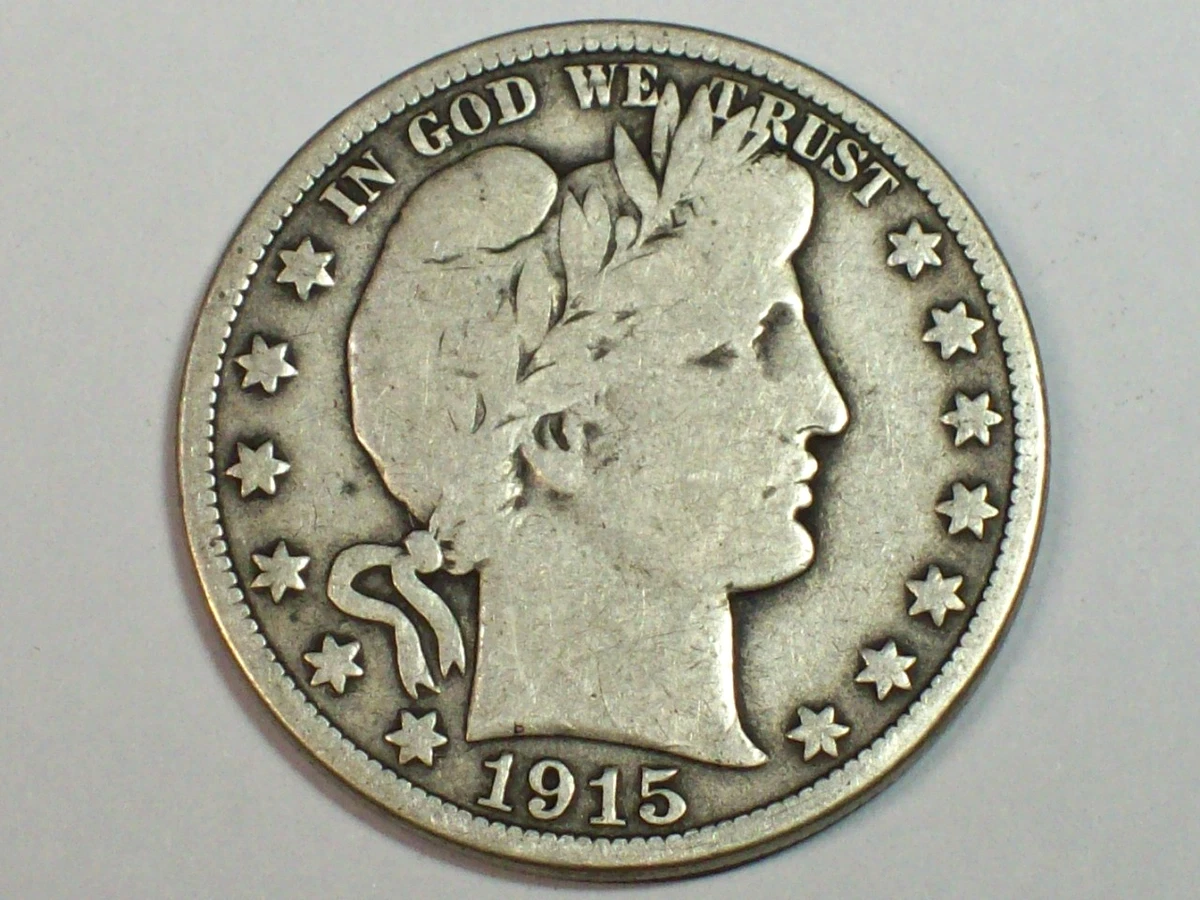 1915 Barber Half Dollars (1892-1915) for sale | eBay