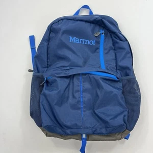 Marmot Blue Backpack Daypack Bag School Hiking Humboldt - Picture 1 of 16