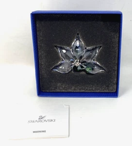 Swarovski Crystal Cry Orchid gambo verde chiaro #1142858 scatola manicotto SCS 2013 - Foto 1 di 12