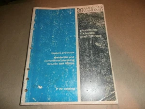 Vintage 1969 American Standard Plumbing Fixtures Catalog Toilets Sinks Tubs - Bild 1 von 22