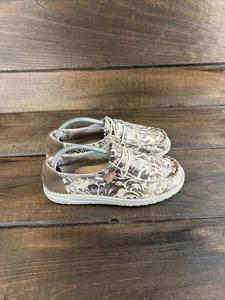 Zapatos sin cordones Hey Dude Wendy 'Ranch Sand' tostados y marrones para mujer talla 9 - Imagen 1 de 18