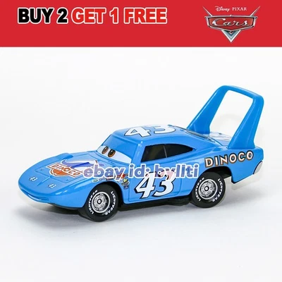 美泰迪士尼皮克斯汽车国王 1:55 压铸汽车玩具礼物,全新散装 — 第 1/4 张图片