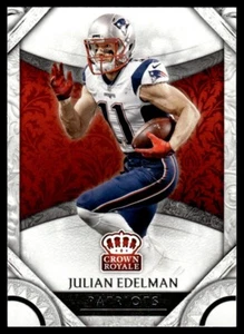 2016 Panini Crown Royale Julian Edelman New England Patriots #20 - Picture 1 of 2