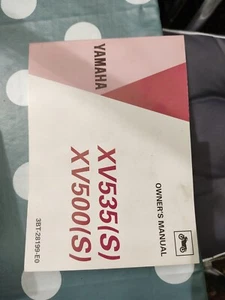 Owners Manual Fahrerhandbuch Yamaha Virago XV535 und XV500, Englisch - Bild 1 von 1