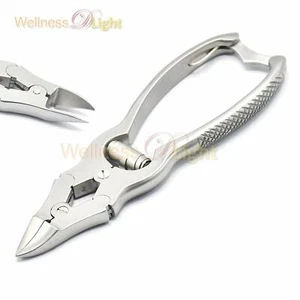 Double Action Mycotic Nail Cutter Nipper Trimmer Professional Stainless Steel - Picture 1 of 3