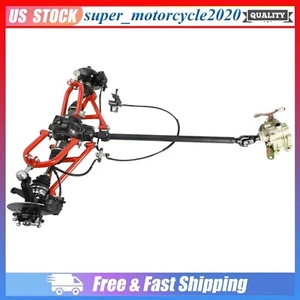 Eje de transmisión trasero eje CV caja de cambios inversa brazo oscilante kit para Go Kart ATV vehículo de 4 ruedas - Imagen 1 de 16