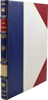 CLARETIE, Jules - [BLIGNY, Albert] Le Drapeau. 1879. in-4. Truffé 7 aquarelles - Photo 1/4